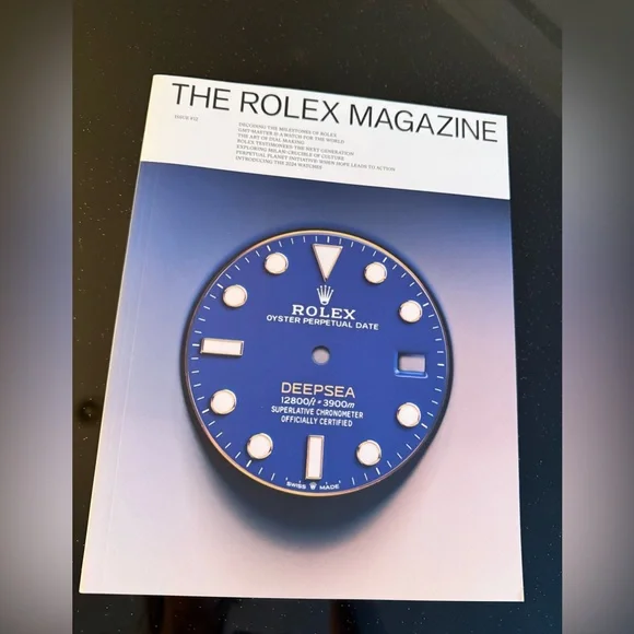 OFFICIAL New ROLEX WATCH MAGAZINE CATALOG ISSUE #12 - Picture 1 of 5